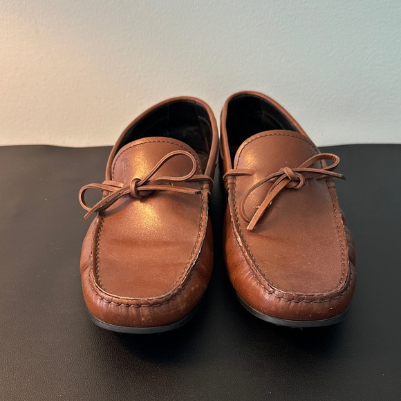 Tod's Tan Leather Loafers for Men - Picture 1 of 4